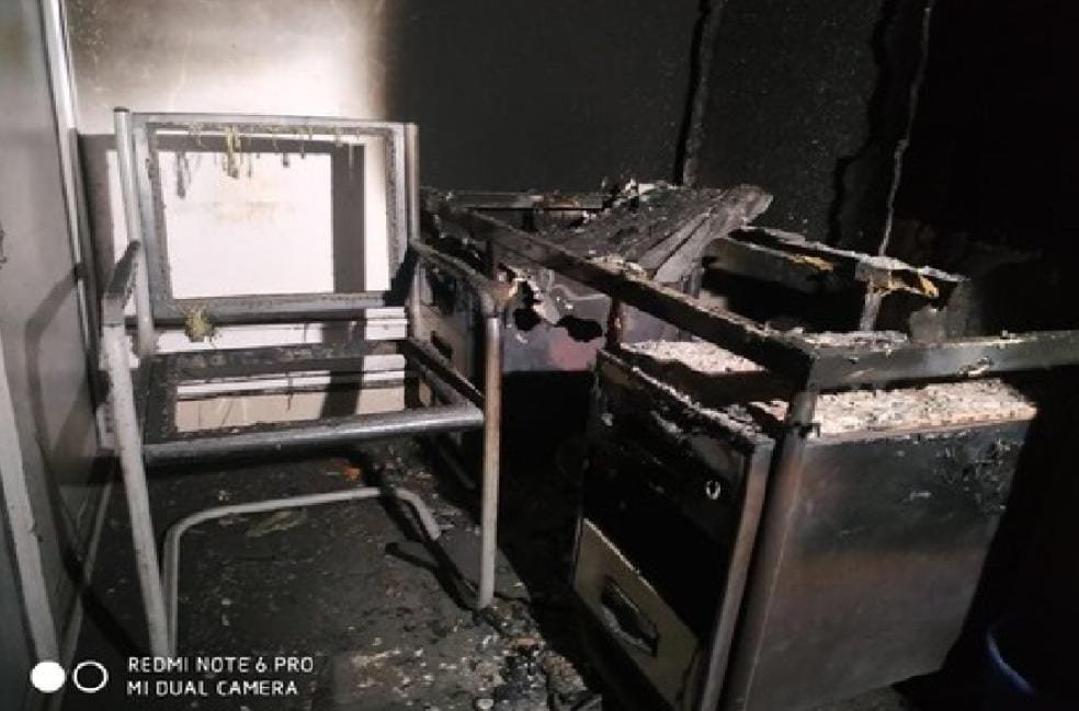 झारखंड मंत्रालय के नेपाल हाउस में लगी आग, फाइलों का हुआ नुकसान