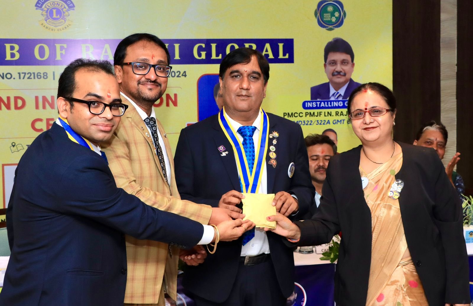 अमित शर्मा बने लायंस क्लब ऑफ रांची ग्लोबल के अध्यक्ष