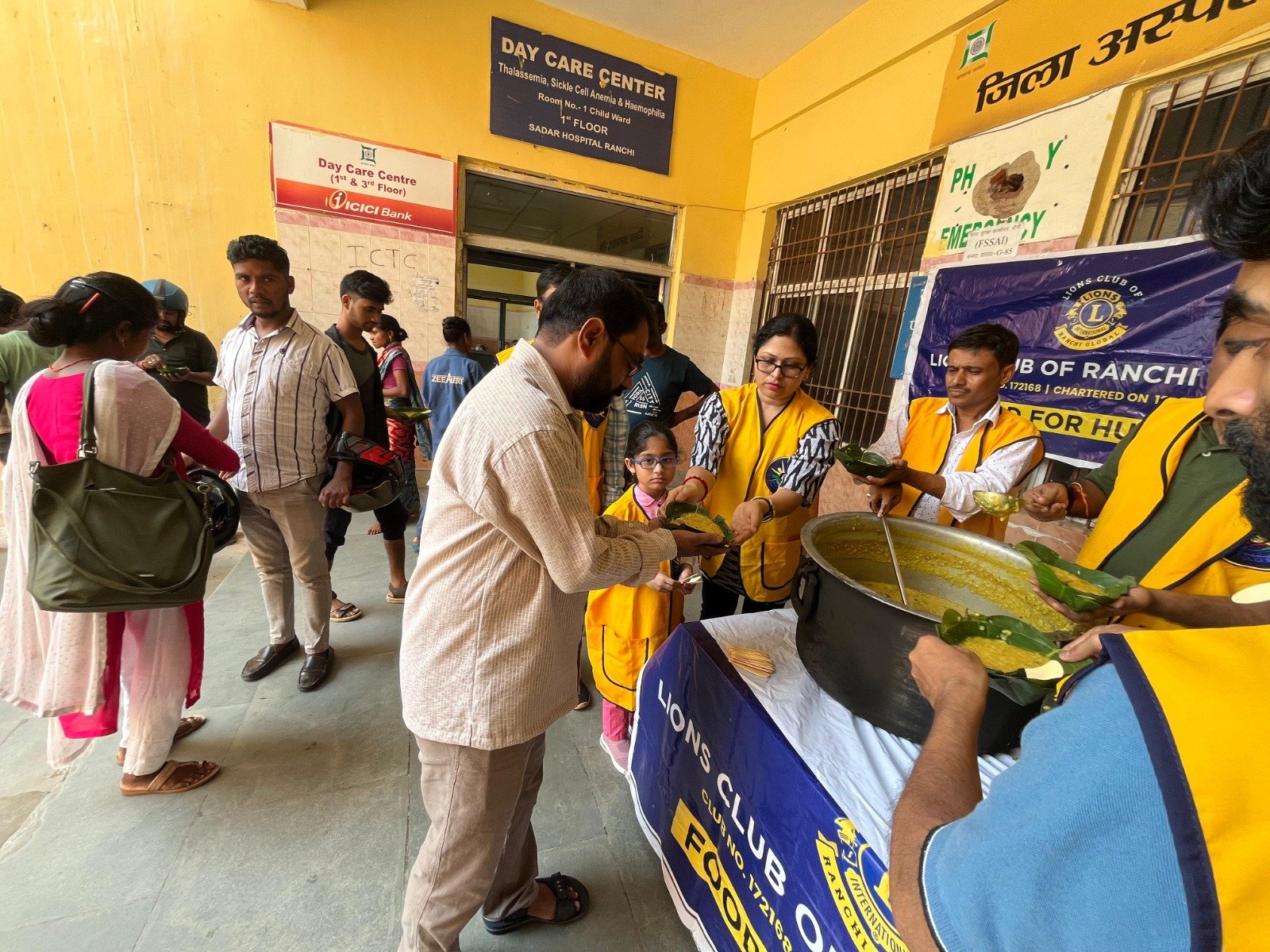 लायंस क्लब ऑफ रांची ग्लोबल हर शनिवार को सदर अस्पताल में खिचड़ी का वितरण करेगा