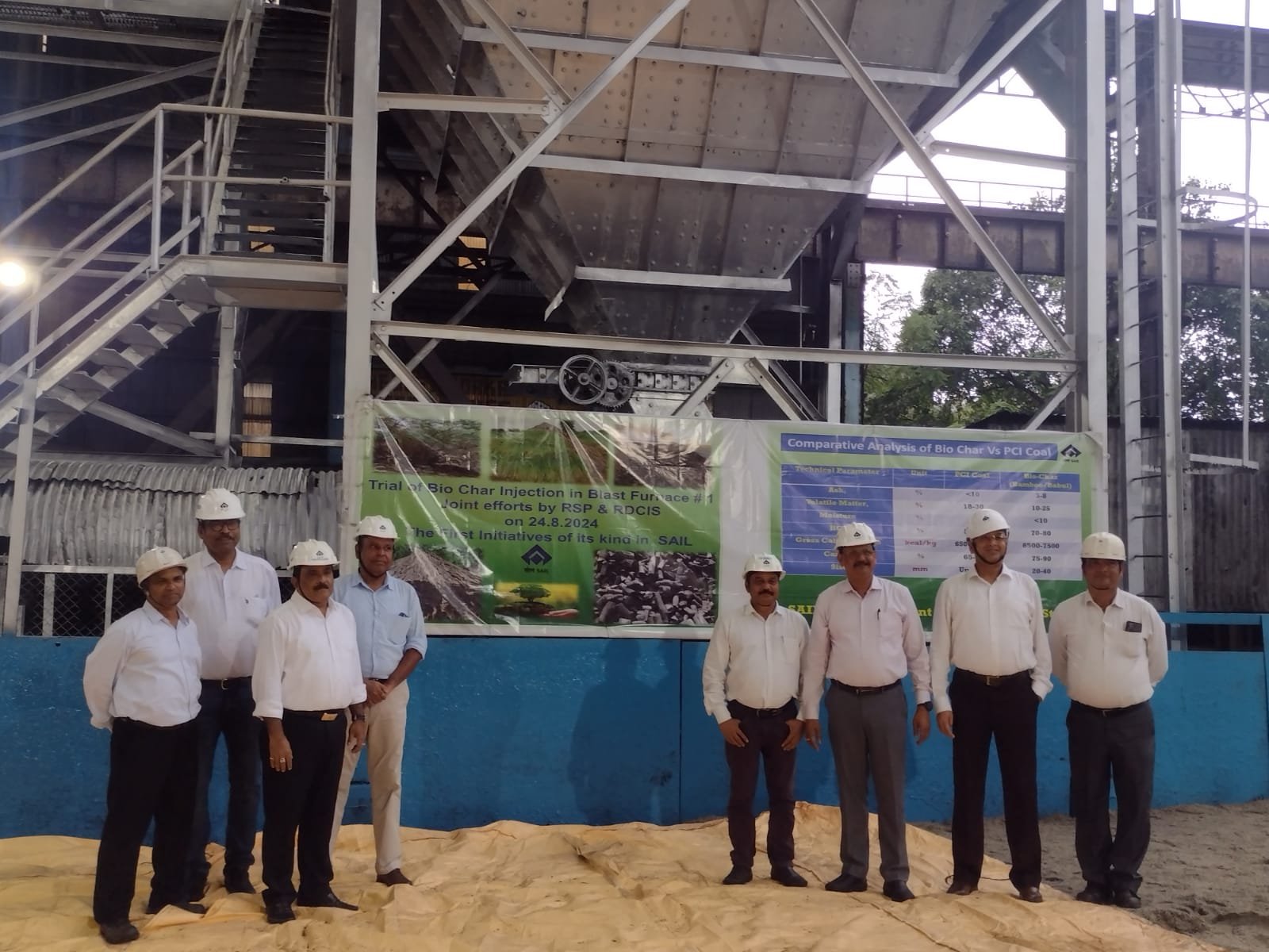 स्टील निर्माण में घरों के अपशिष्ट, फसल अवशेष और पशु खाद का सफल प्रयोग