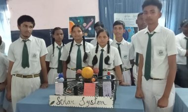 कैंब्रिज स्कूल में विज्ञान प्रदर्शनी का आयोजन