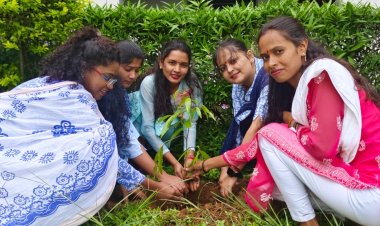 स्वच्छता पखवाड़ा के तहत कैंब्रिज इंस्टिट्यूट ऑफ पालीटेक्निक में वृक्षारोपण