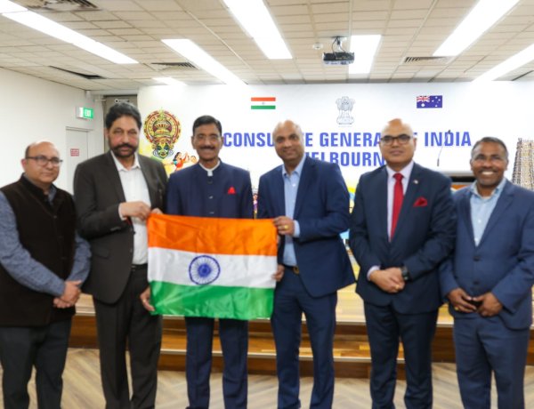 केंद्रीय रक्षा राज्य मंत्री संजय सेठ का ऑस्ट्रेलिया में भारतवंशियों से संवाद