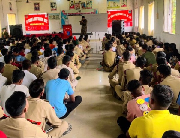 मेजर ने अग्निवीर के लिए एनसीसी कैडेटों को किया प्रेरित, सेना में भर्ती की प्रक्रिया पूर्णता पारदर्शी है- मेजर अशोक