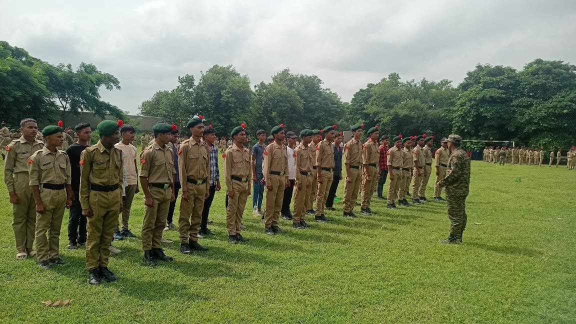 13 बिहार बटालियन एनसीसी द्वारा दस दिवसीय संयुक्त वार्षिक प्रशिक्षण शिविर का शुभारंभ