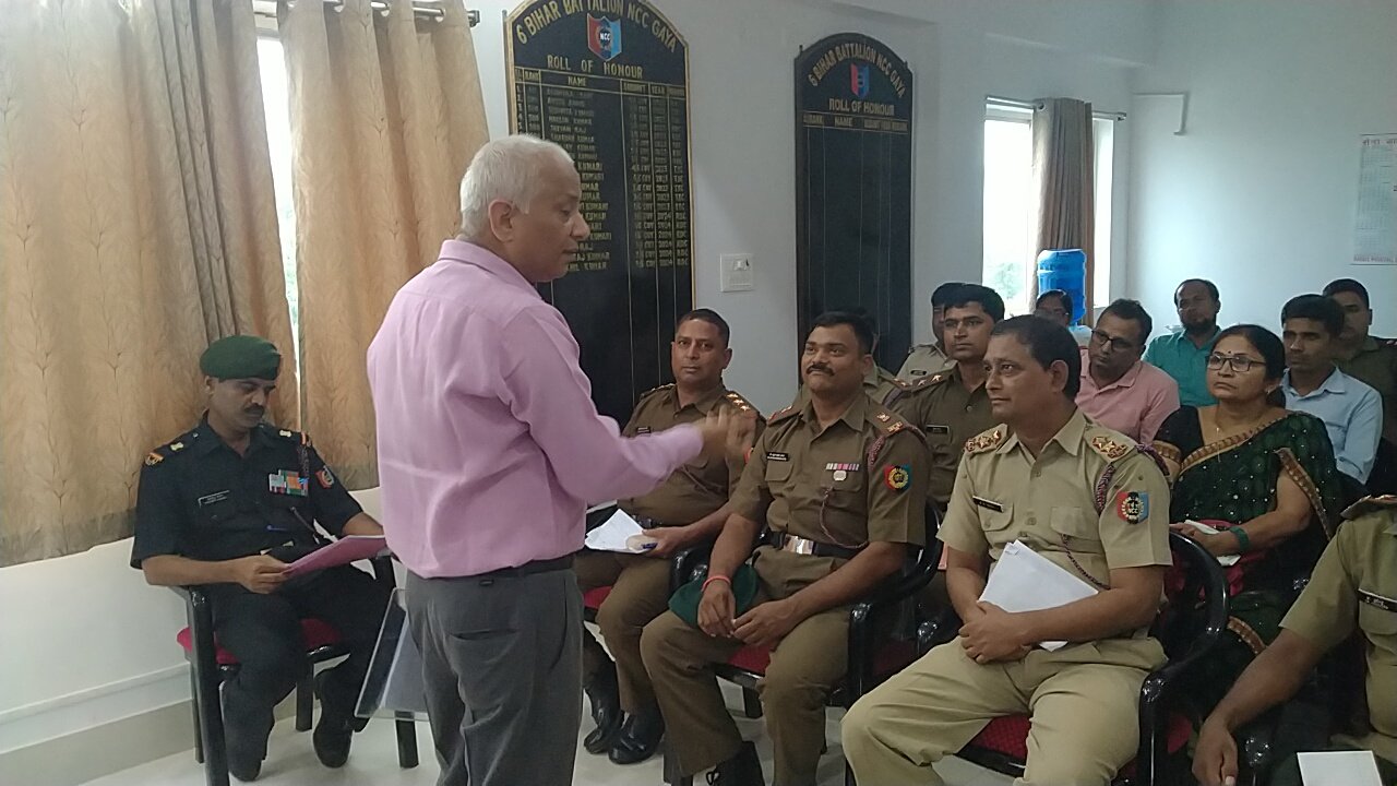 6 बिहार बटालियन एनसीसी में एएनओ की बैठक सम्पन्न