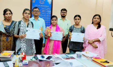 'स्टार्टअप बिहार' आइडिएशन चैलेंज में जीबीएम कॉलेज की रिया प्रथम, कृतिका द्वितीय तथा सपना तृतीय स्थान पर रहीं