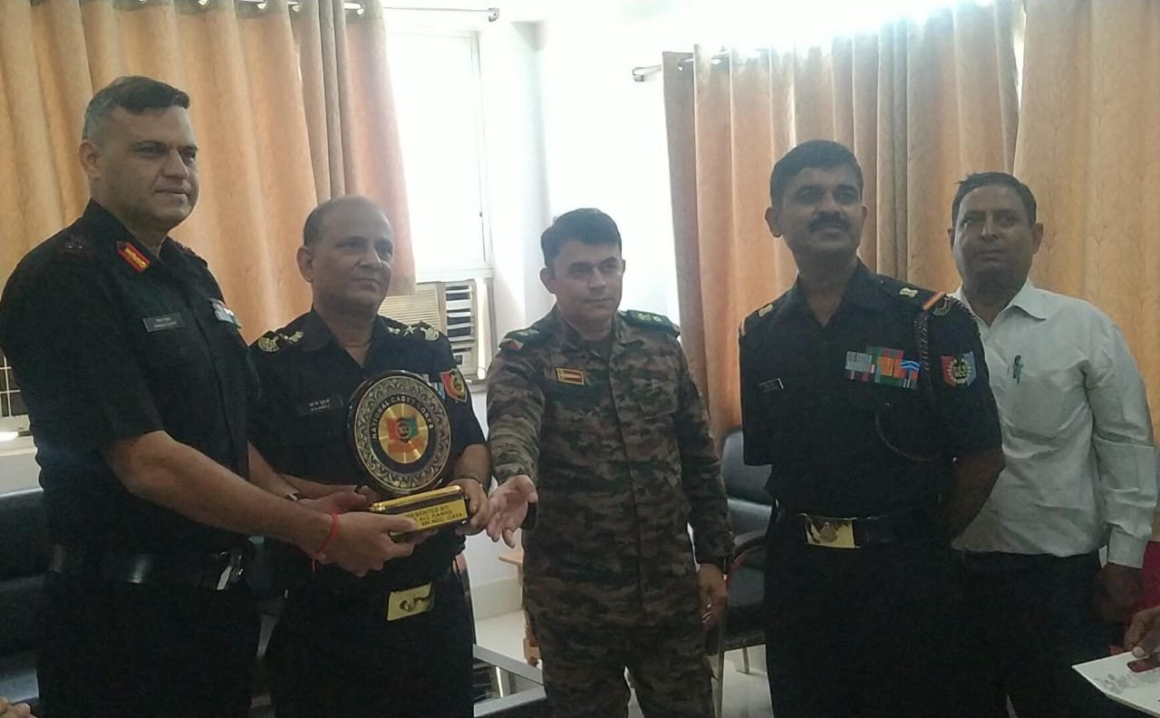 6 बिहार बटालियन एनसीसी एडम अधिकारी को दी गई विदाई, नये एडम अधिकारी ने किया पदभार ग्रहण