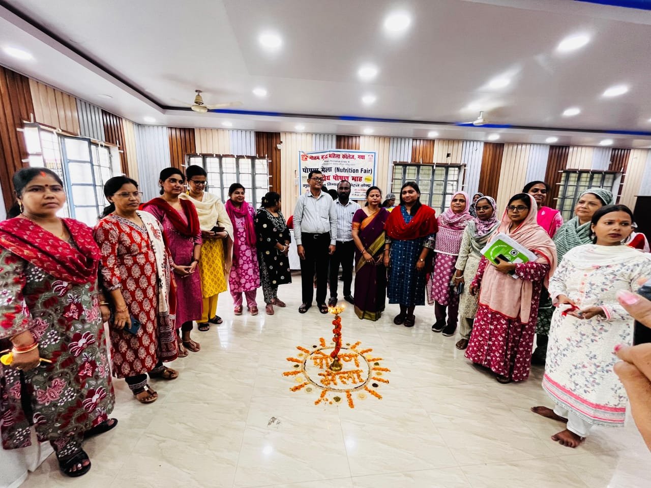 जीबीएम कॉलेज में पोषण मेले में छात्राओं ने बढ़चढ़कर कर लिया भाग, छात्राओं में आत्मविश्वास, आर्थिक आत्मनिर्भरता, स्वास्थ्य एवं पोषण के प्रति जागरूकता बढ़ाना ही पोषण मेले के आयोजन का है मुख्य उद्देश्य