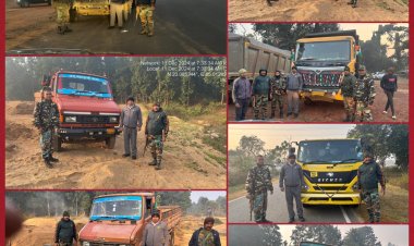 अवैध बालू उठाव को रोकने के लिए जिला प्रशासन कृतसंकल्प है :-उपायुक्त रांची,  मंजूनाथ भजन्त्री