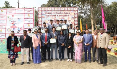 सरला बिरला पब्लिक स्कूल में मिनी स्पोर्ट्स डे की धूम