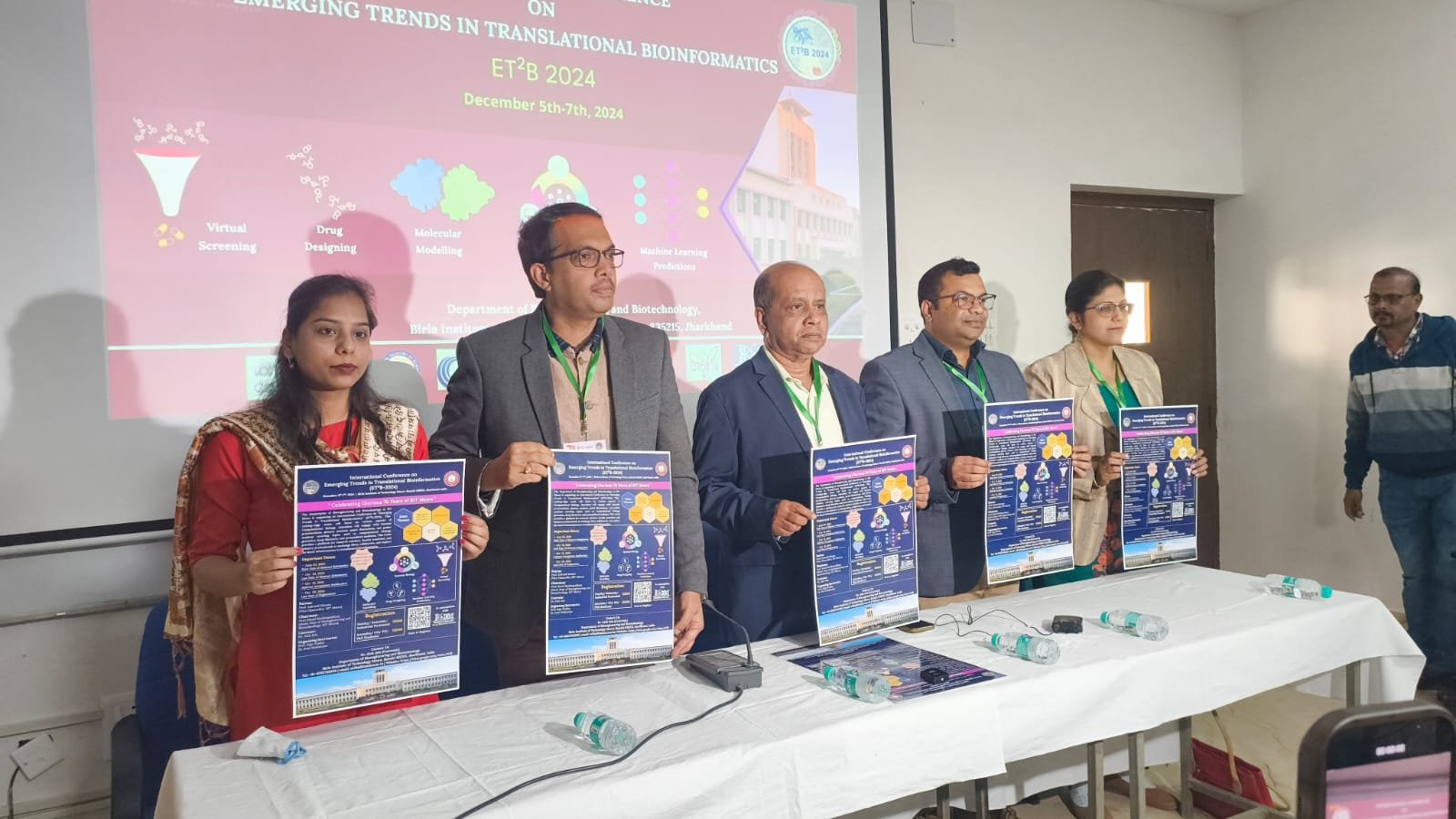 बीआईटी मेसरा में "इमर्जिंग ट्रेंड्स इन ट्रांसलेशनल बायोइन्फॉर्मेटिक्स" पर अंतर्राष्ट्रीय सम्मेलन