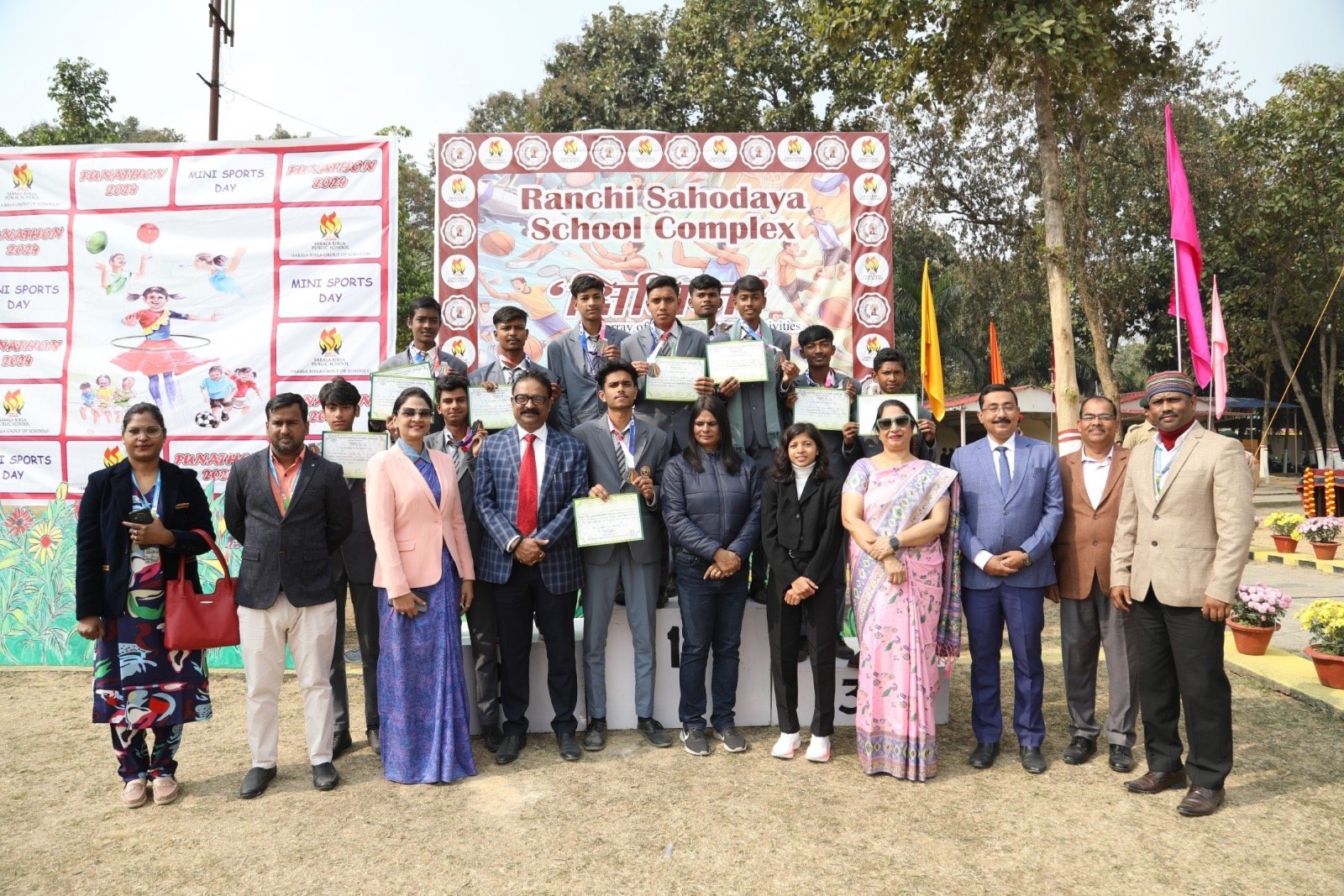 सरला बिरला पब्लिक स्कूल में मिनी स्पोर्ट्स डे की धूम