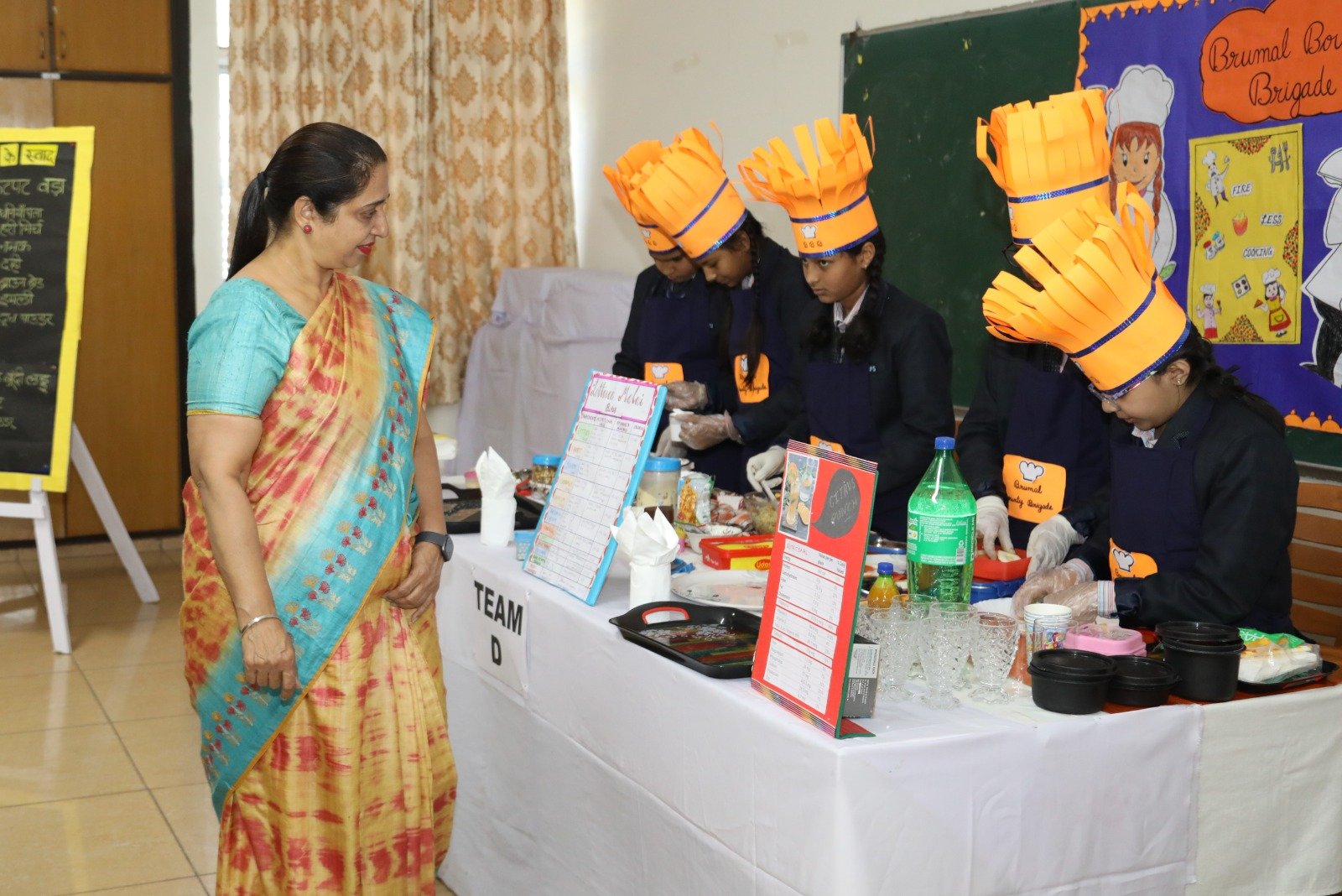 छोटे रसोइयों की बड़ी सोचः सरला बिरला पब्लिक स्कूल में फायरलेस कुकिंग