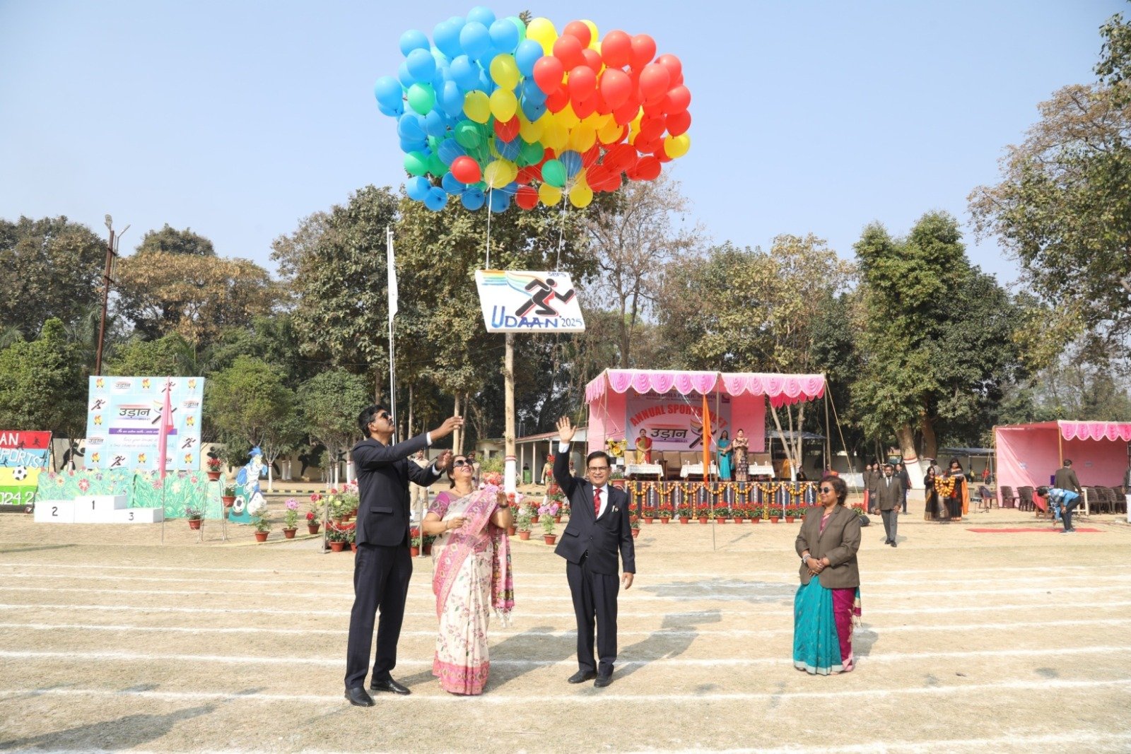सरला बिरला पब्लिक स्कूल में वार्षिक खेल महोत्सव ‘उड़ान 2024-25’