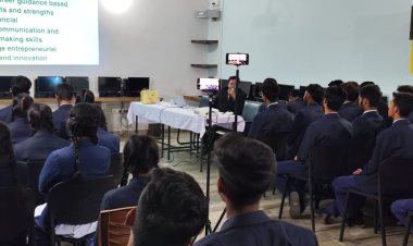 संत माईकल्स स्कूल में प्रेरणादायक सत्र का आयोजन