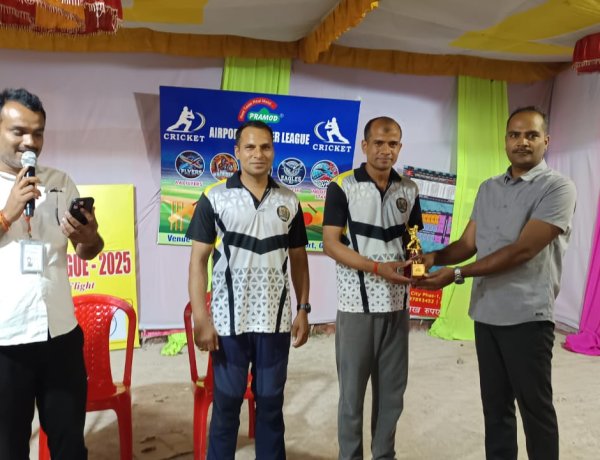 सीआईएसएफ गनर को किया मैन ऑफ द मैच घोषित