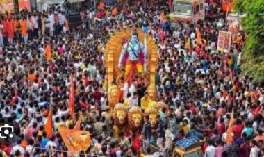 आज महाष्टमी को ताशा और जय श्री राम के जयघोष से गुंजायमान होगा हजारीबाग 