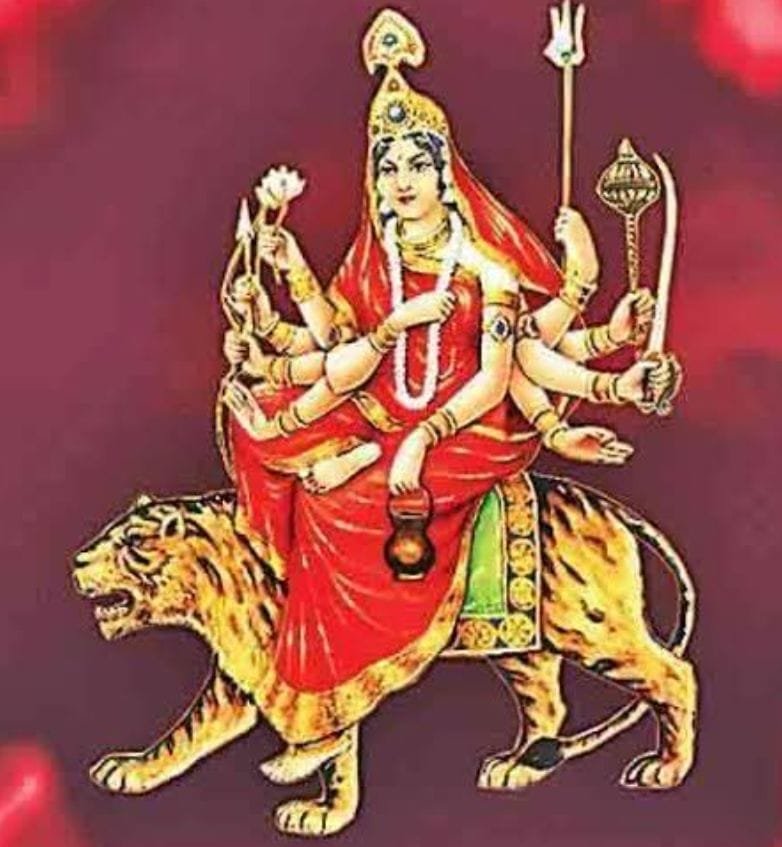    माता चंद्रघंटा की कृपा से मनुष्य के समस्त बाधाएं विनष्ट हो जाती हैं 