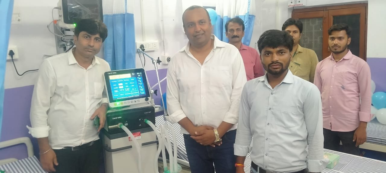 अत्याधुनिक सुविधाओं से लैस लाल इमरजेंसी हॉस्पिटल का केन्द्रीय मंत्री ने किया उद्घाटन