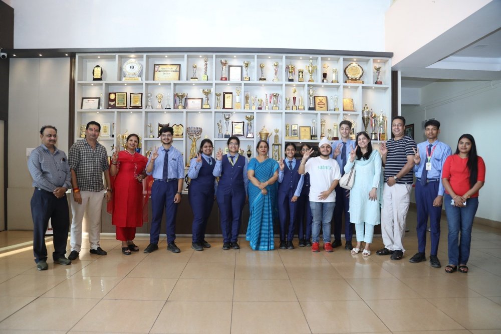 सरला बिरला पब्लिक स्कूल के छात्रों का दसवीं बोर्ड परीक्षा 2025 में शानदार प्रदर्शन