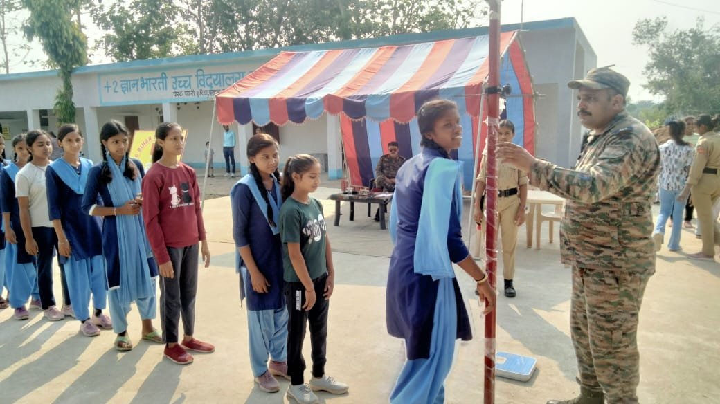 6 बिहार बटालियन एनसीसी द्वारा चयन प्रक्रिया का आयोजन, एनसीसी कैडेट के नामांकन को लेकर हुई चयन परीक्षा