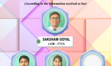 सरला बिरला पब्लिक स्कूल के  छात्रों ने जेईई (एडवांस्ड) 2025 में शानदार प्रदर्शन किया