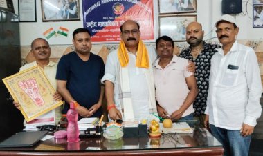 भाजपा का प्रदेश मंत्री बनने पर किसान मोर्चा ने किया स्वागत अभिनन्दन समारोह का आयोजन