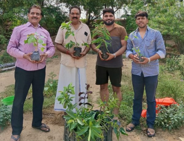 विश्व पर्यावरण दिवस पर बी. डी.आर.एफ.और आलभ्या फाउंडेशन का वृक्षारोपण कार्यक्रम