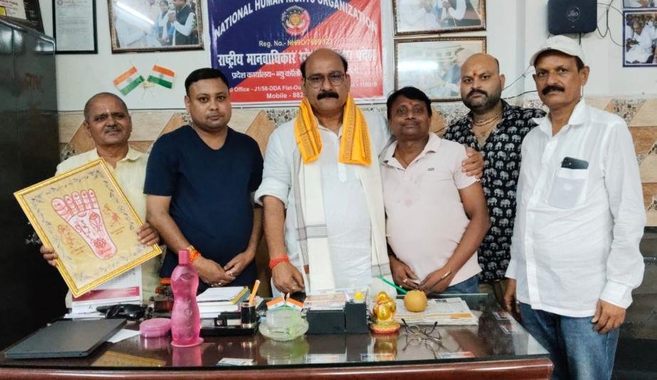 भाजपा का प्रदेश मंत्री बनने पर किसान मोर्चा ने किया स्वागत अभिनन्दन समारोह का आयोजन