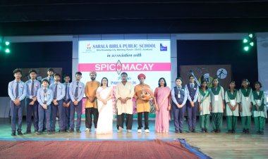 सरला बिरला पब्लिक स्कूल, रांची में स्पिकमैके द्वारा कठपुतली शो का आयोजन