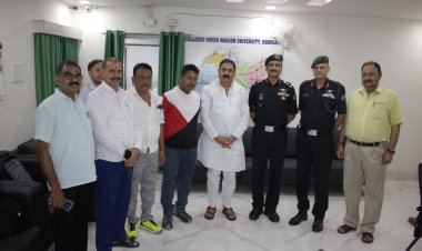 एनसीसी और मगध विश्वविद्यालय के बीच सहयोग हेतु महत्वपूर्ण वार्ता सम्पन्न