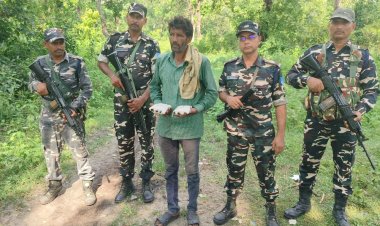 नेपाल से चरस लेकर भारत में घुस रहे व्यक्ति को SSB ने पकड़ा, 1.05 किलो चरस बरामद