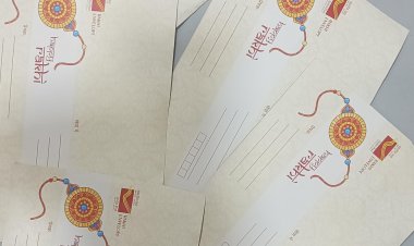 रक्षाबंधन के लिए राखी लिफाफा अब रांची मंडल के सभी डाकघरों में उपलब्ध