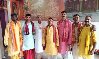 रांची में संकट मोचन हनुमान मंदिर, सिधा टोली का 9वां स्थापना दिवस धूमधाम से मनाया गया