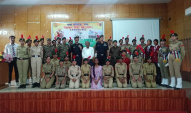 गया कॉलेज में एनसीसी कैडेटों ने कारगिल विजय दिवस की पूर्व संध्या पर किया वीरों को नमन