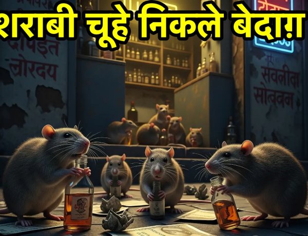 झारखंड के शराबी चूहे कौन : 802 बोतल शराब पीने के आरोप में बेदाग निकले चूहे, अब एजेंसी पर होगी कार्रवाई