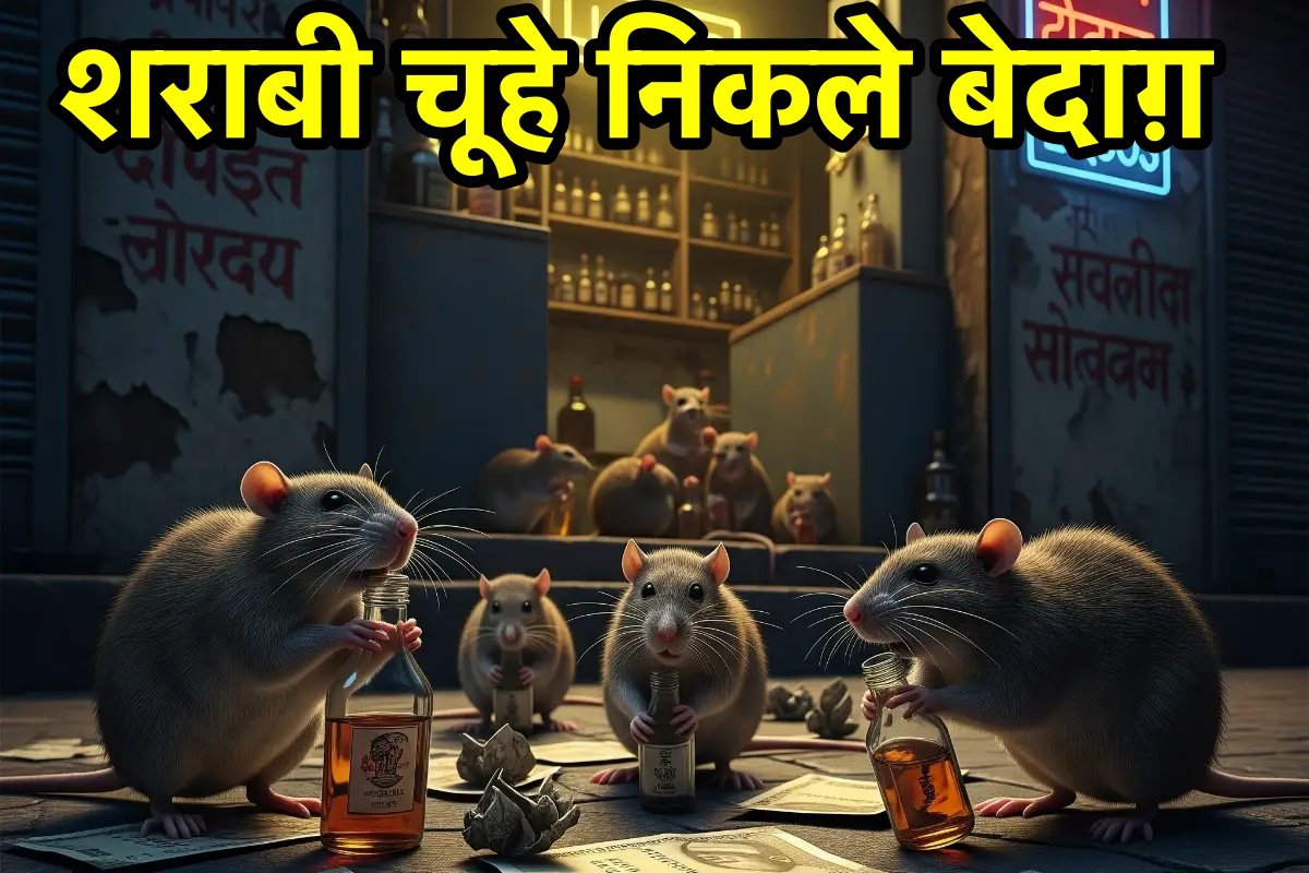 झारखंड के शराबी चूहे कौन : 802 बोतल शराब पीने के आरोप में बेदाग निकले चूहे, अब एजेंसी पर होगी कार्रवाई