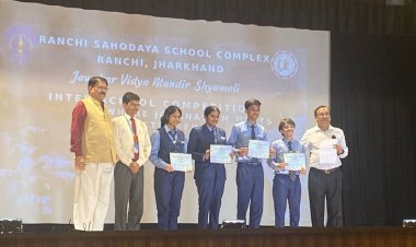 समाचारों को अभिनय में ढाल कर सरला बिरला पब्लिक स्कूल ने रचा कीर्तिमान