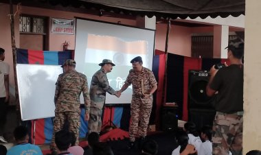 सीआरपीएफ के द्वितीय कमान अधिकारी ने एनसीसी कैडेटों को सीएपीएफ भर्ती की दी गई जानकारी