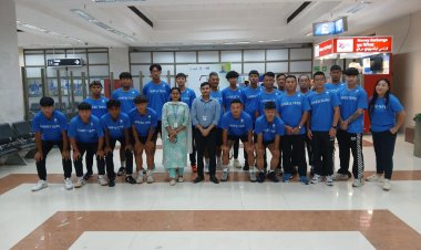 मेंस हॉकी हीरो एशिया कप 2025 हेतु चाइनीज ताइपे टीम का गया एयरपोर्ट पर स्वागत