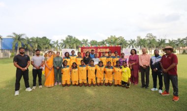 सरला बिरला पब्लिक स्कूल, रांची में ध्यानचंद जयंती पर अंतर-विद्यालयीय बालिका फुटबॉल प्रतियोगिता का आयोजन