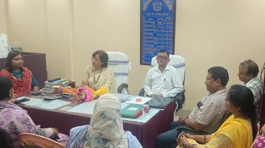 जीबीएम कॉलेज में प्रधानाचार्य डॉ सीमा पटेल ने पदभार ग्रहण किया, कॉलेज की बेहतरी के लिए मिलजुलकर कार्य करने की बात कही