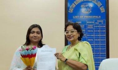 जीबीएम कॉलेज की एनएसएस प्रोग्राम अॉफिसर बनीं डॉ. रश्मि प्रियदर्शनी, प्रधानाचार्या डॉ. सीमा पटेल ने डॉ रश्मि को दीं हार्दिक शुभकामनाएं