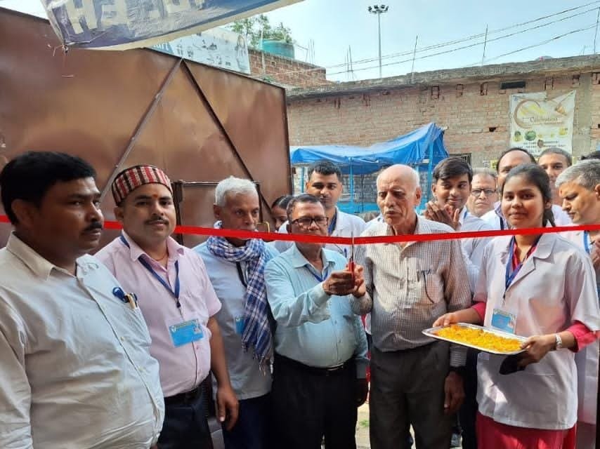 निःशुल्क होम्योपैथी चिकित्सा शिविर का समापन