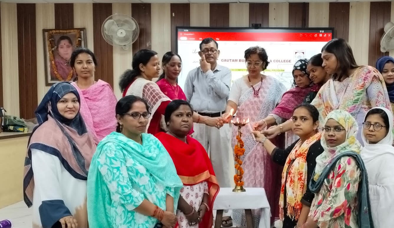 जीबीएम कॉलेज में अंग्रेजी विभाग एवं उर्दू विभाग द्वारा स्पीच कम्पटीशन का हुआ आयोजन