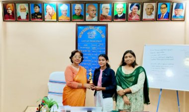 जीबीएम कॉलेज में बीए/बीएससी/बीकॉम सेमेस्टर फाइव की छात्राओं के लिए सीआईए जाँच परीक्षाएं प्रारंभ, 16 अक्टूबर से सेमेस्टर थ्री की तथा 30 अक्टूबर से सेमेस्टर वन की आंतरिक परीक्षाएँ आयोजित होंगी