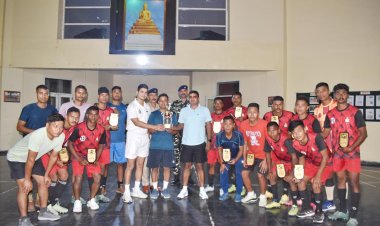 62वीं वाहिनी सशस्त्र सीमा बल ने जीता मुख्तार अहमद राईनी फुटबॉल लीग का खिताब, रोमांचक फाइनल में स्टेडियम स्पोर्ट्स क्लब, भिनगा को 4-3 से हराकर 62वीं वाहिनी बनी चैंपियन खिलाड़ियों ने दिखाया अनुशासन, रणनीति और जज़्बे का अद्भुत संगम