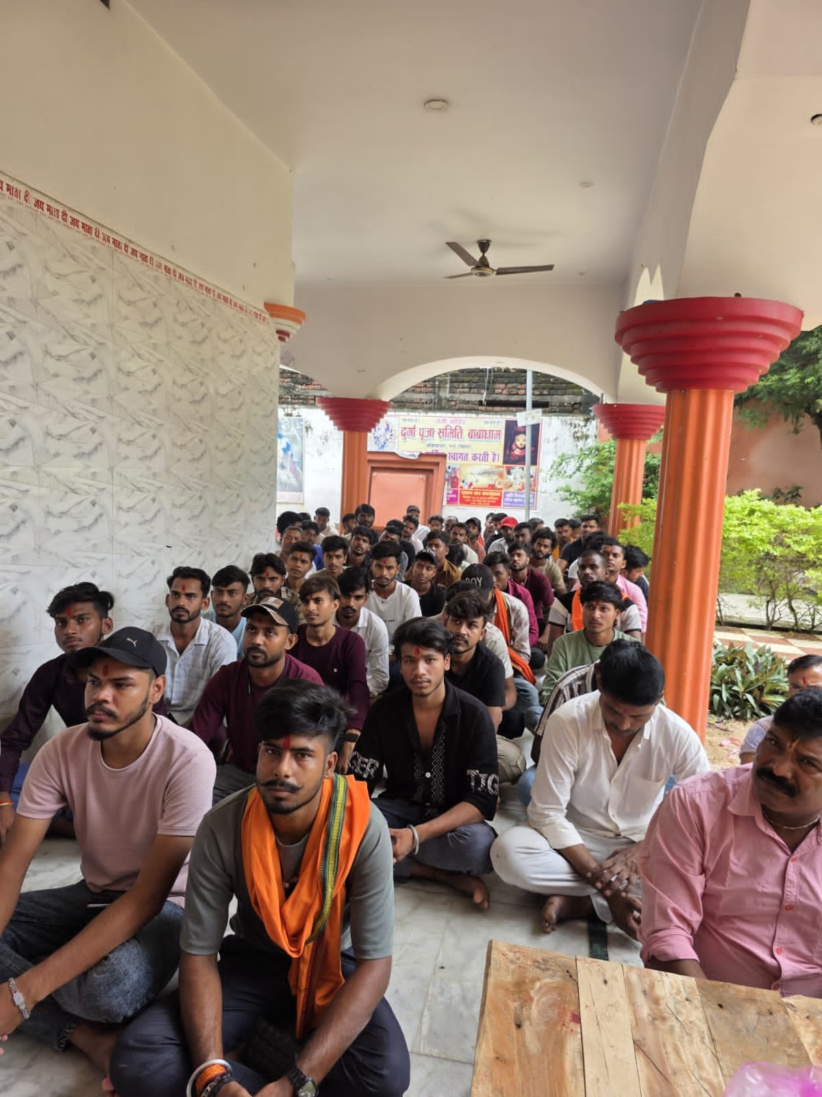 बजरंग दल ने धूमधाम से मनाया 41वां स्थापना दिवस — हनुमान चालीसा पाठ और प्रसाद वितरण के साथ हुआ आयोजन