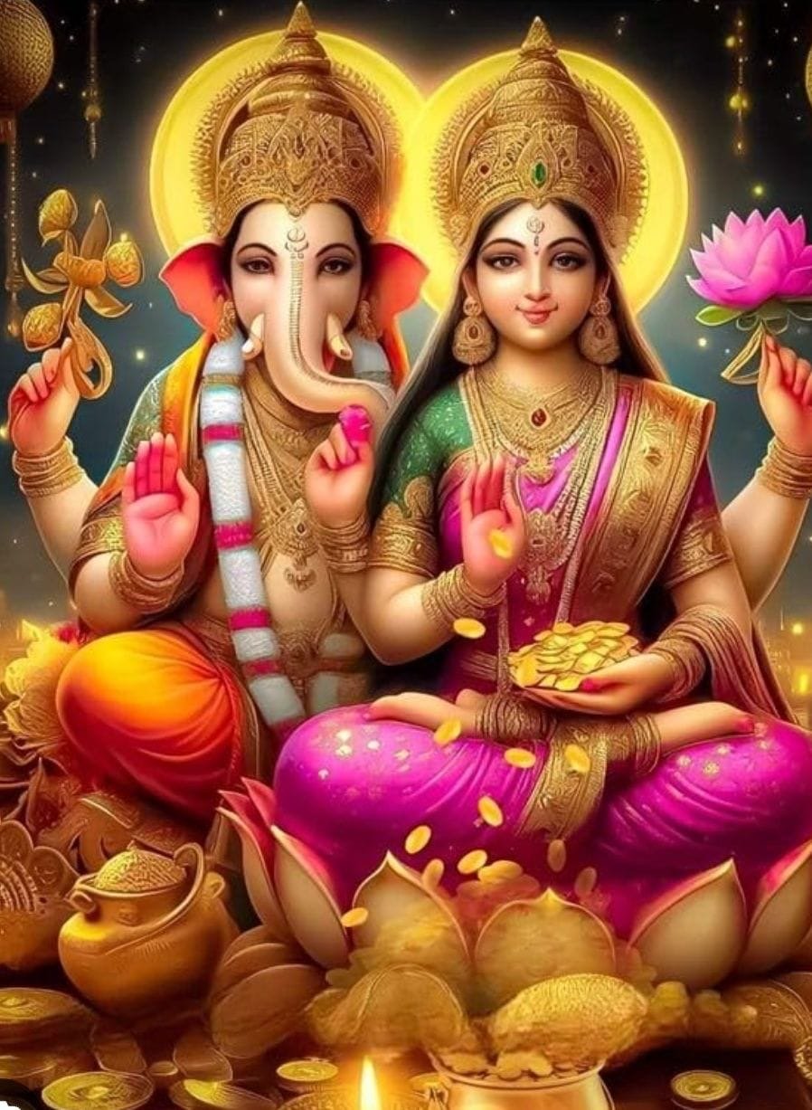 समुद्र मंथन के दौरान कार्तिक अमावस्या के दिन लक्ष्मी माता प्रकट हुई